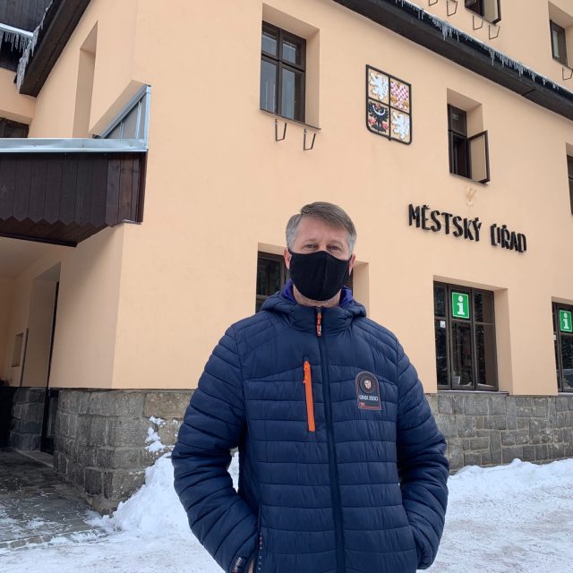 Starosta Špindlerova Mlýna Vladimír Staruch | foto: Ondřej Vaňura,  Český rozhlas