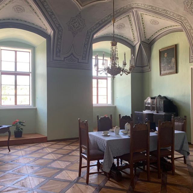 Opatský byt v polickém klášteře letos nabízí pohled na život představeného z přelomu 19. a 20. století | foto: Jana Házová,  Český rozhlas