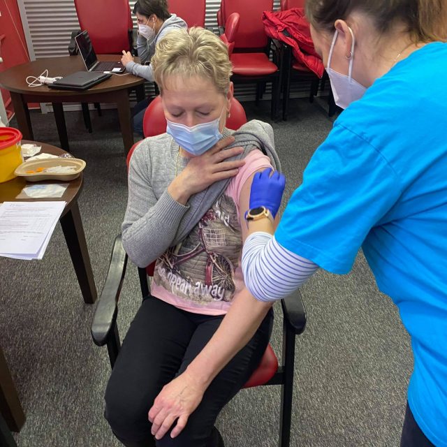 Domov důchodců v Tmavém Dole má za sebou první část očkování proti onemocnění covid-19 | foto: Jana Házová,  Český rozhlas