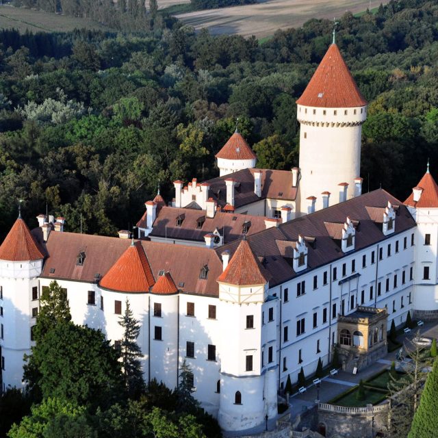 František Ferdinand d´Este vytvořil ze zámku Konopiště honosné rodinné sídlo | foto: Archiv Zámku Konopiště