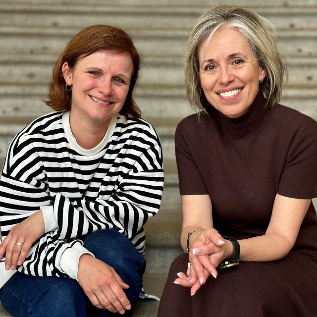 Kristýna Badinková Nováková s Alenou Zárybnickou | foto: Zdeněk Novák,  Český rozhlas