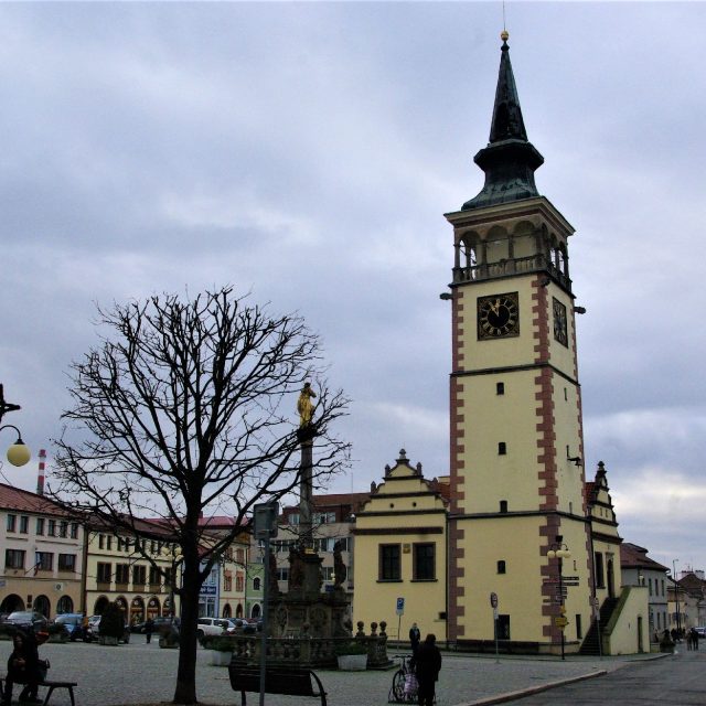 Radniční věž na náměstí F. L. Věka v Dobrušce | foto: Vladislava Wildová,  Český rozhlas