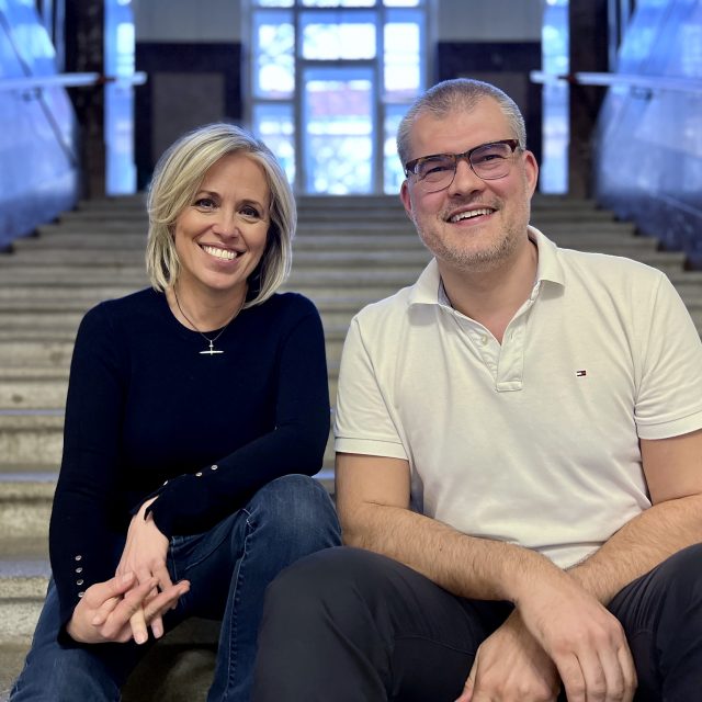 Alena Zárybnická a fyzioterapeut Tomáš Rychnovský | foto: Zdeněk Novák,  Český rozhlas