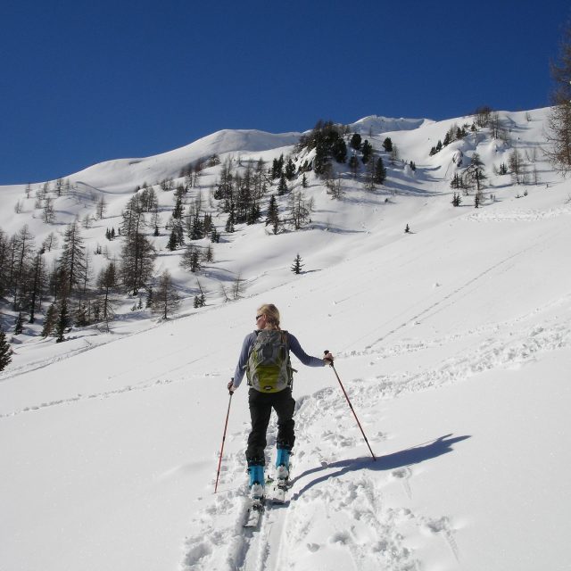 Vyznavačů skialpinismu v Krkonoších přibývá  (ilustrační foto) | foto: Fotobanka Pixabay