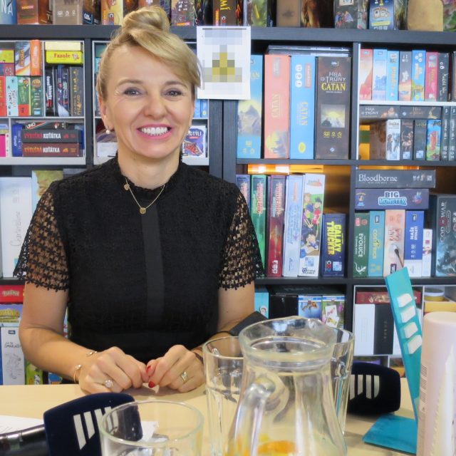 Petra Korelová Koppová hostem Lady Klokočníkové v rozhlasové kavárně | foto: Milan Baják,  Český rozhlas