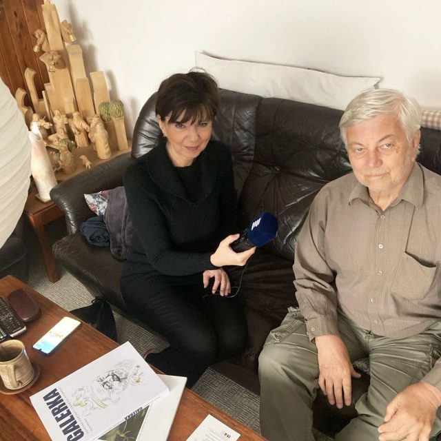 Zdena Kabourková a Pavel Matuška | foto: Jana Kudyvejsová,  Český rozhlas