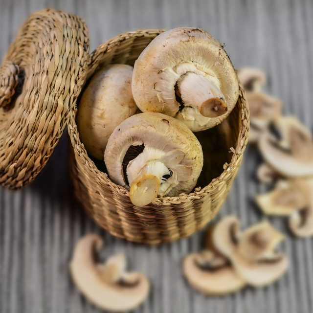 Žampiony v košíku | foto: Fotobanka Pixabay