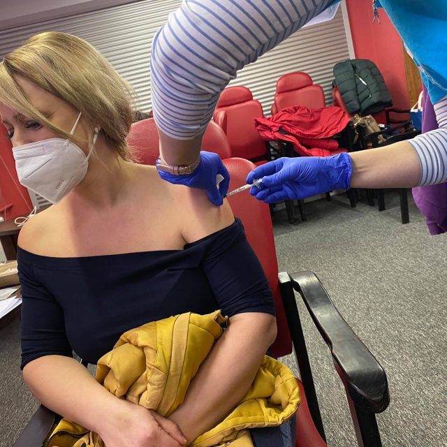 Domov důchodců v Tmavém Dole má za sebou první část očkování proti onemocnění covid-19 | foto: Jana Házová,  Český rozhlas