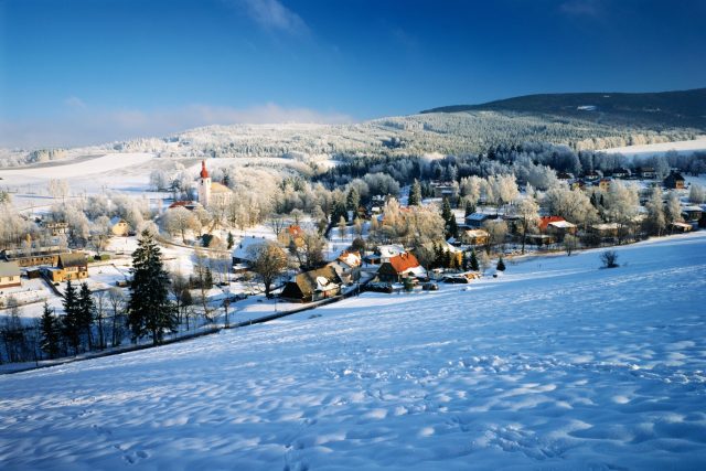 Sedloňov s hlavním hřebenem Orlických hor | foto: Lubomír Imlauf