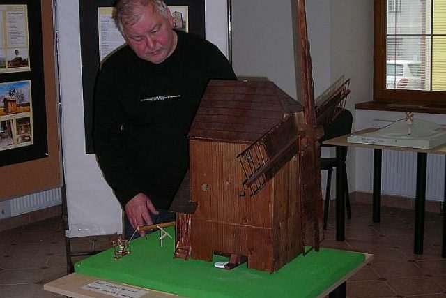 Funkční model původního borovnického mlýna | foto: Vladislava Wildová,  Český rozhlas
