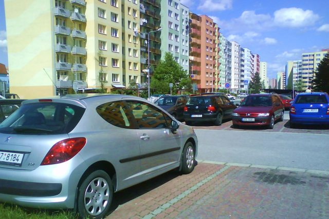 parkování České Budějovice | foto: Jana Matznerová