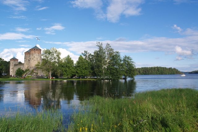 Finsko,  vodní hrad Savonlinna | foto: Petr Veber,  Český rozhlas