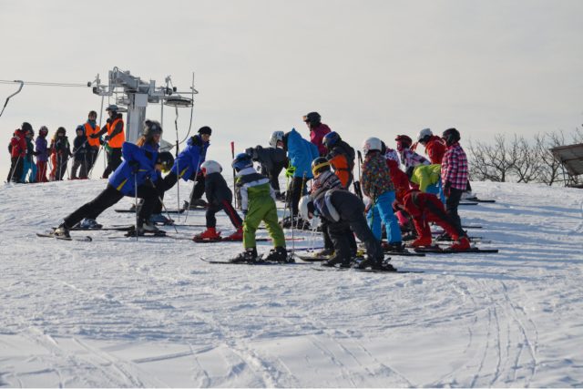 Zájem o výuku lyžování koresponduje se zvýšeným zájmem o lyžování | foto:  TJ Sokol Němčičky