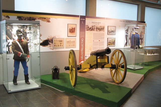 Expozice v Muzeu války 1866 v Chlumu | foto: Lukáš Peška