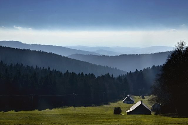 Výhled od Masarykovy chaty | foto: Jiřina Šmídová,  Český rozhlas