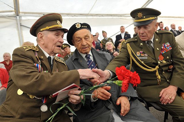 Oslavy 70. výročí osvobození Ostravy | foto: Filip Jandourek