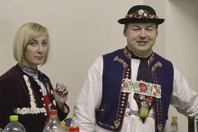 Zdeněk Mencl vozí moravský folklór do Čech | foto: Jiřina Šmídová,  Český rozhlas