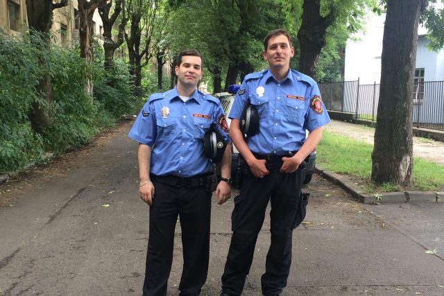 Městská policie v Ústí nad Labem - letní uniformy | foto: Gabriela Hauptvogelová,  Český rozhlas