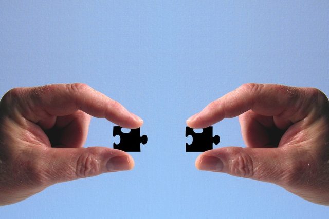 Ruce,  puzzle,  skládačka | foto: Fotobanka Pixabay