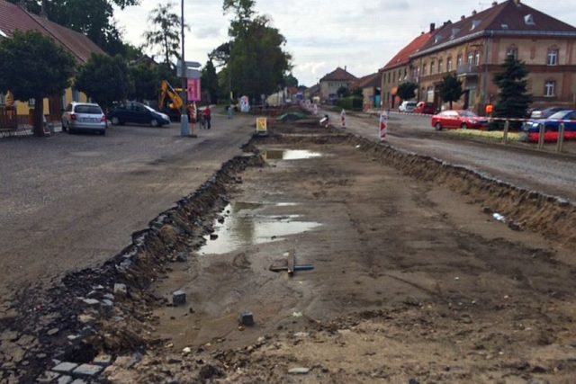 Archeologové našli v Kopidlně zbytky vzácných stavení | foto: Kateřina Kohoutová,  Český rozhlas