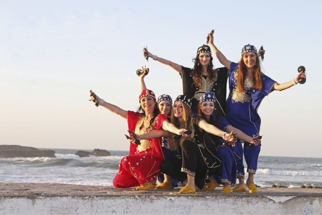 Tančí lépe,  než originální orientální tanečnice. Sahar má speciální cenu Marockého království | foto: Dana Minaříková - Sahar