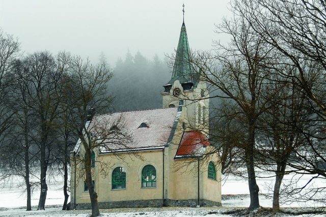 Kostelík v zimě  (ilustrační foto) | foto: Jana Tesařová