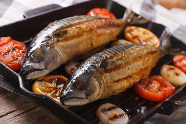 Grilované makrely se zeleninou  (ilustrační foto) | foto: Fotobanka Profimedia