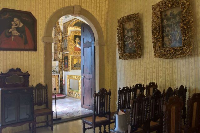 Unikátní barokní kaple na zámku Doudleby nad Orlicí | foto: Jana Házová,  Český rozhlas