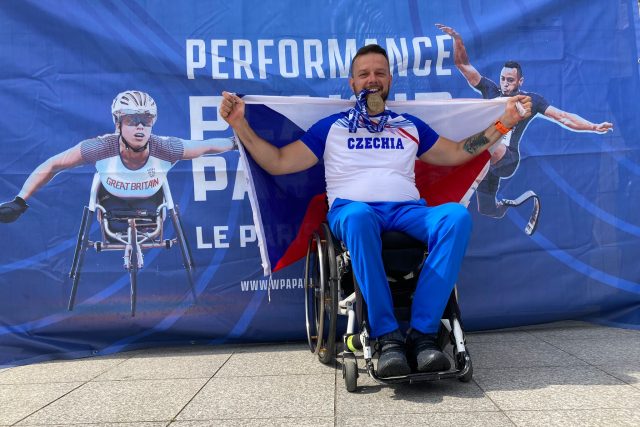 Aleš Kisý získal bronzem na mistrovství světa „jízdenku“ na svou šestou paralympiádu do Paříže 2024 | foto: archiv Aleše Kisého