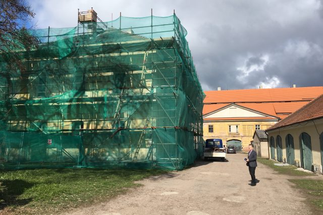 Rekonstrukce obytného domu v areálu zámku Ratibořice | foto: Romana Joudalová,  Český rozhlas