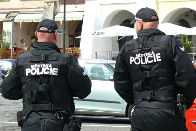Hradečtí městští strážníci pomáhají lidem | foto: Městská policie Hradec Králové