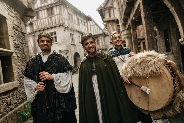 Natáčení videoklipu Tři králové | foto: archiv Vojtěcha Sukupa