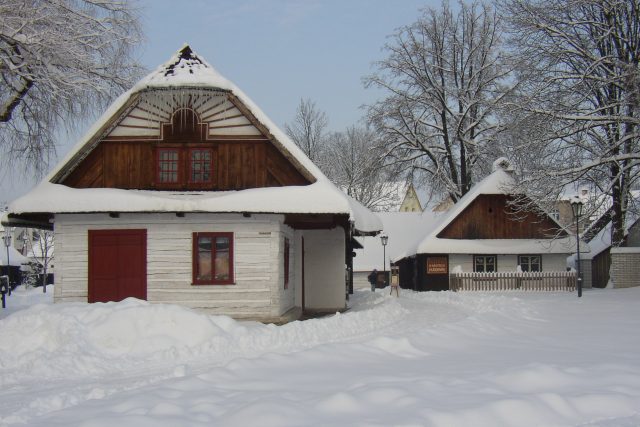 Zima jako z pohádky - Betlém Hlinsko | foto: archiv Muzea v přírodě Hlinsko