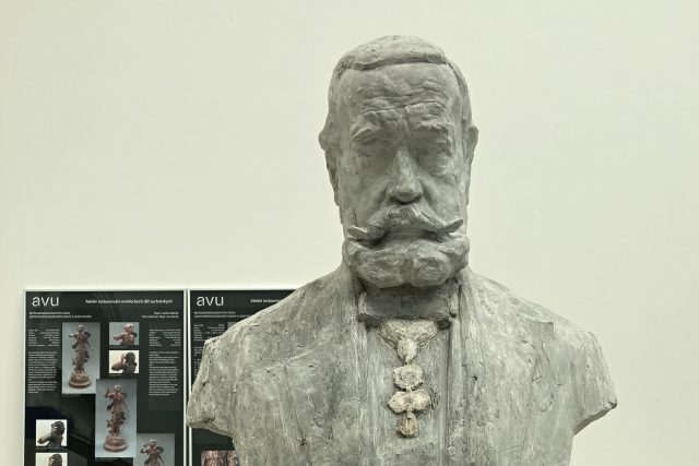 Model busty Jana Františka Nepomuka hraběte Harracha,  která bude v Národním muzeu | foto: Národní muzeum