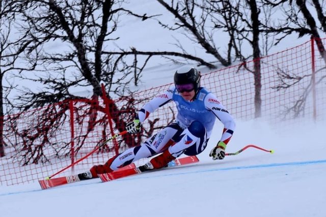 Osmnáctiletý mladý muž David Kubeš je nadějí českého sjezdového lyžování | foto: archiv Davida Kubeše