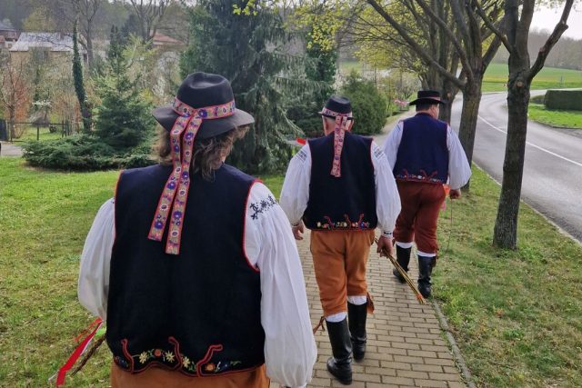 Mysločovice,  pomlázka 2024,  pěvecký sbor Hlahol | foto: Roman Verner,  Český rozhlas