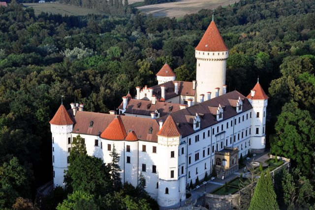 František Ferdinand d´Este vytvořil ze zámku Konopiště honosné rodinné sídlo | foto: Archiv Zámku Konopiště