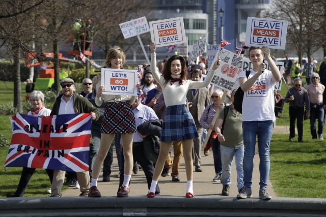 Brexit | foto: Matt Dunham,  ČTK/AP