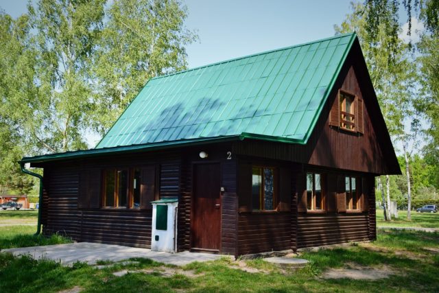 Stříbrná chata v kempu Stříbrný rybník v Hradci Králové | foto: Český rozhlas Hradec Králové