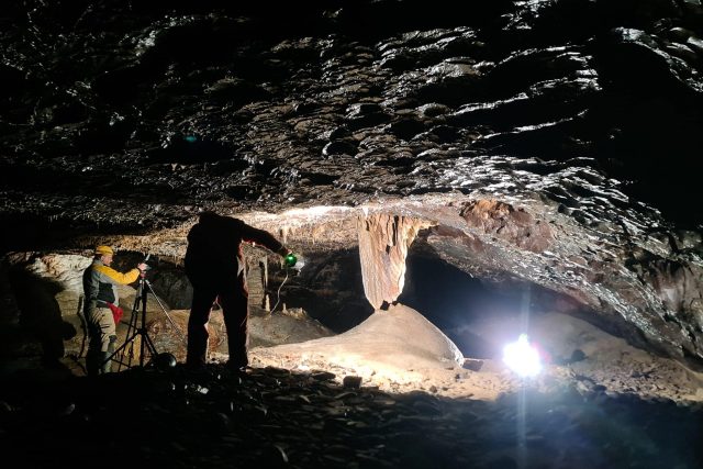 Amatérská jeskyně | foto: archiv Viktora Kuny