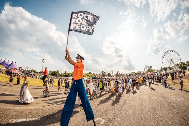 Rock for People je největší tuzemský festival | foto: Petr Klapper,  archiv festivalu Rock for People