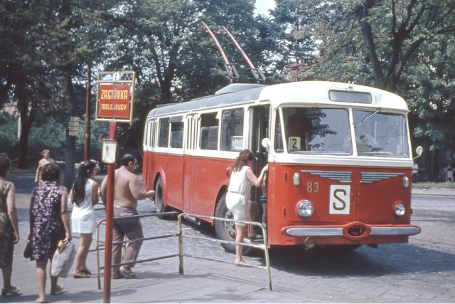 75. výročí trolejbusové dopravy v Hradci Králové | foto: Dopravní podnik Hradec Králové