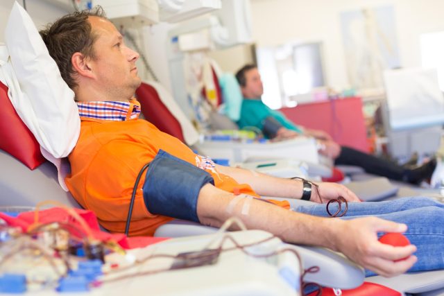 Darování krve,  dárcovství,  krev,  odběr,  transfúzní stanice,  dárce krve,  nemocnice | foto: Profimedia