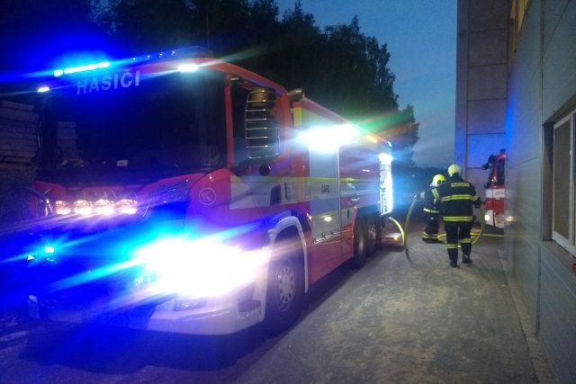 Požár termoolejového okruhu kotle na biomasu v Borohrádku způsobil škodu za 5 milionů korun | foto: HZS Královéhradeckého kraje