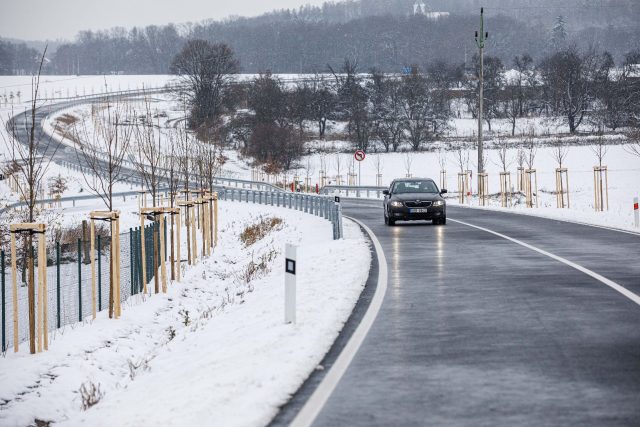 Domašín na Rychnovsku má obchvat,  zbavil se kamionů do zóny Kvasiny | foto: Krajský úřad Královéhradeckého kraje