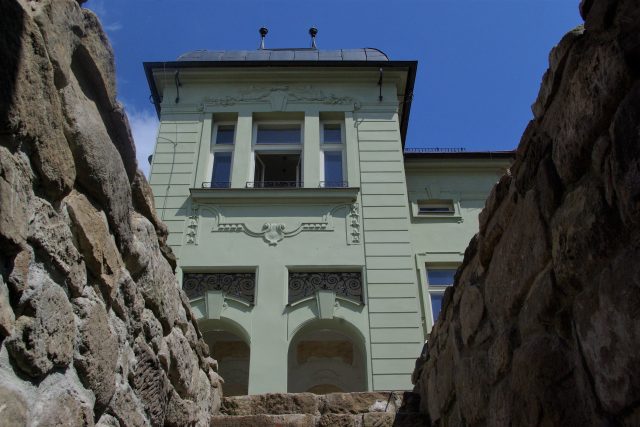 Památkově chráněný tzv. Maštálkův dům | foto: Vladislava Wildová,  Český rozhlas