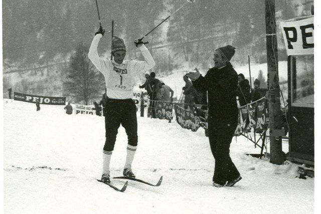 Standa Henych,  legenda běžeckého lyžování,  rodák z Jilemnice | foto: archiv Stanislava Henycha