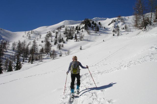 Vyznavačů skialpinismu v Krkonoších přibývá  (ilustrační foto) | foto: Fotobanka Pixabay