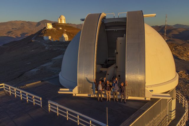 Experti z Česka zmodernizovali dalekohled na observatoři La Silla v Chile | foto: Zdeněk Bardon