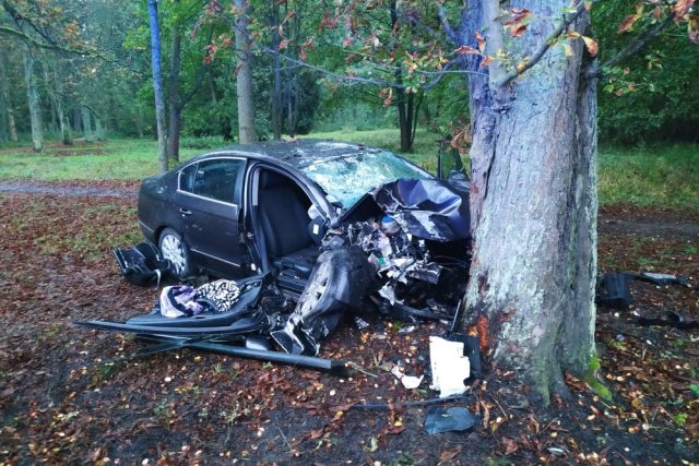 Čtyři osoby byly zraněny při dopravní nehodě u Lázní Bělohrad | foto: HZS Královéhradeckého kraje